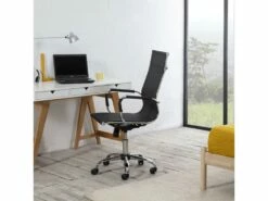 Fauteuil De Bureau Inclinable Slim, Hauteur Réglable, Design Ergonomique -DECO Ventes siege de bureau 9907037